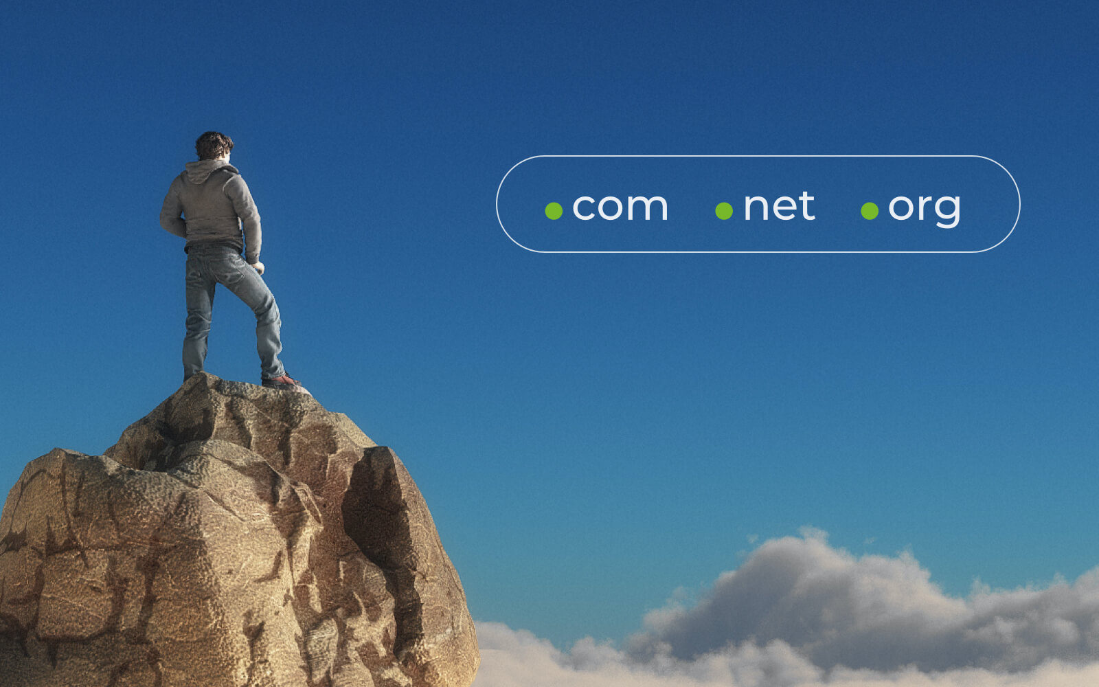 Examples of top level domains within a domain name